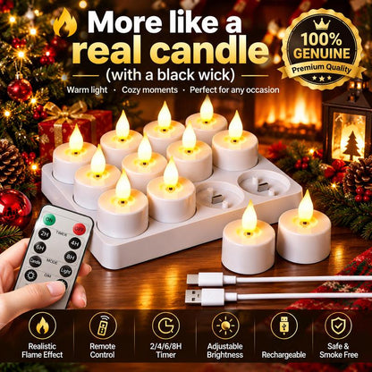 Rechargeable Flameless Candles