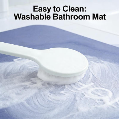 3 Piece Quick-Dry Bath Mat Set