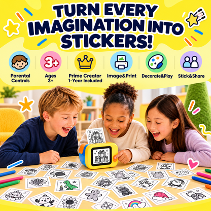 AI Voice-Powered Sticker Printer